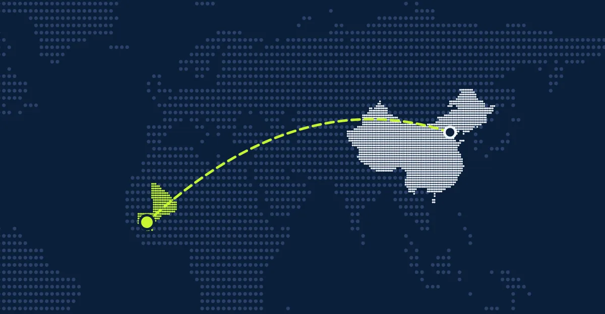 China → Mali
