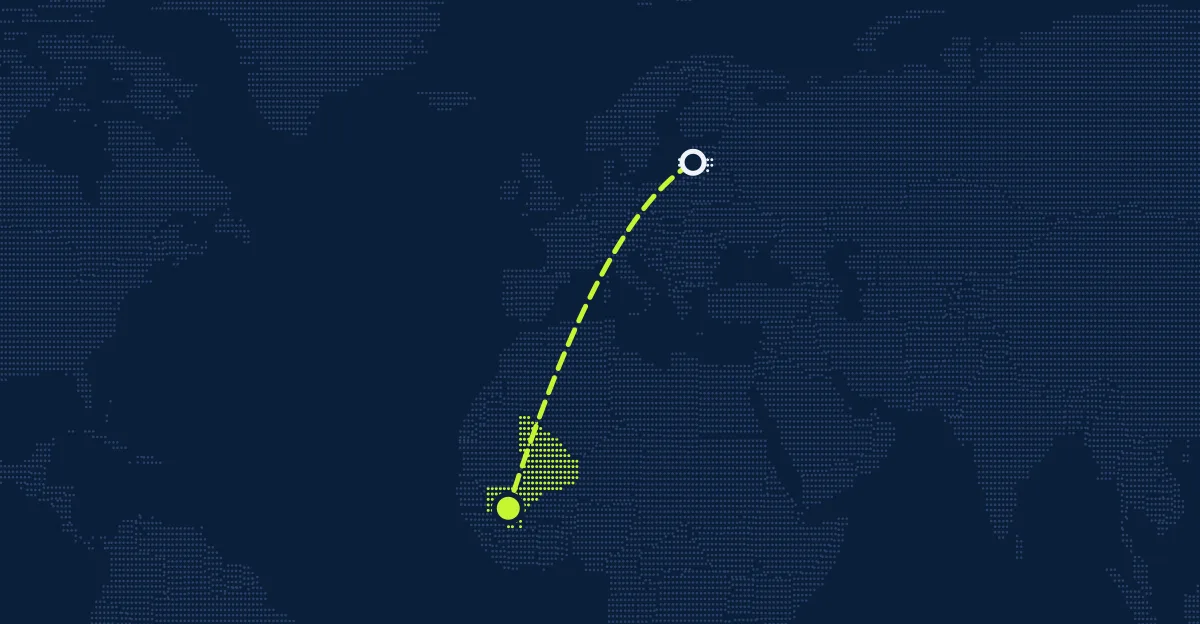 Lettland → Mali