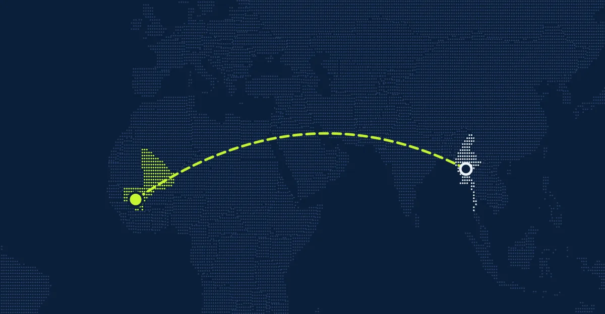 Mianmar (Birmânia) → Mali