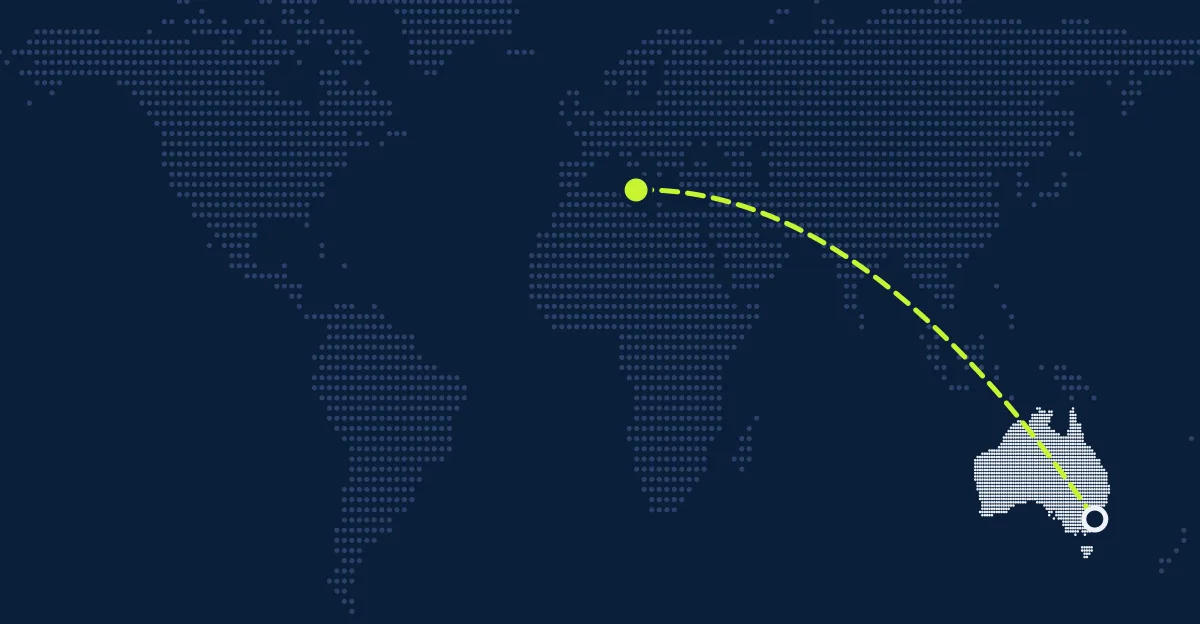 Australia → Malta