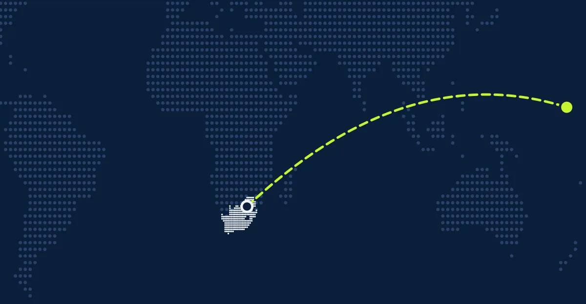 Güney Afrika → Marshall Adaları