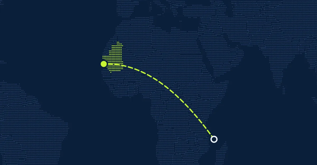 Comoros → Mauritania