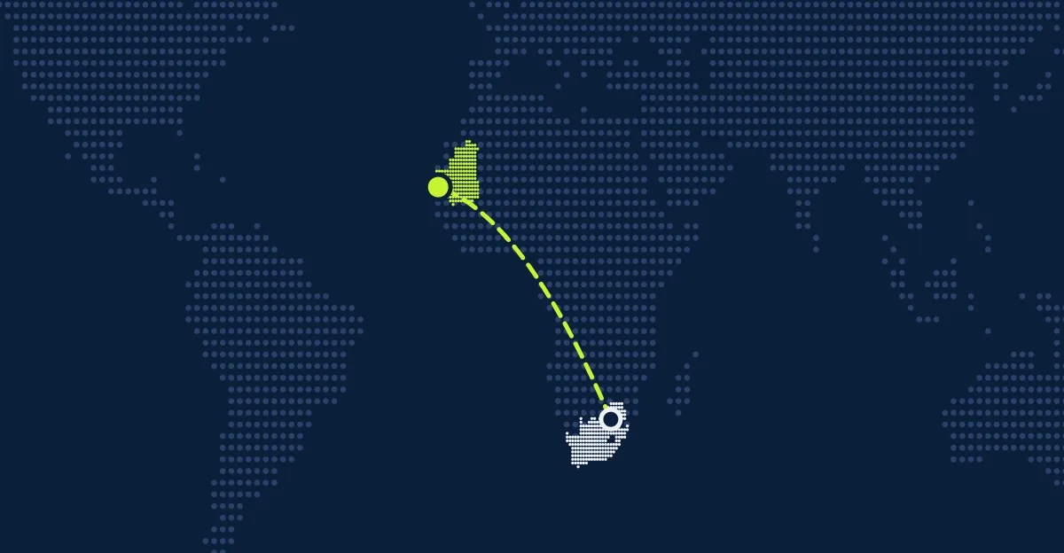 África do Sul → Mauritânia
