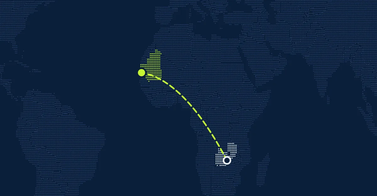 Zambie → Mauritanie