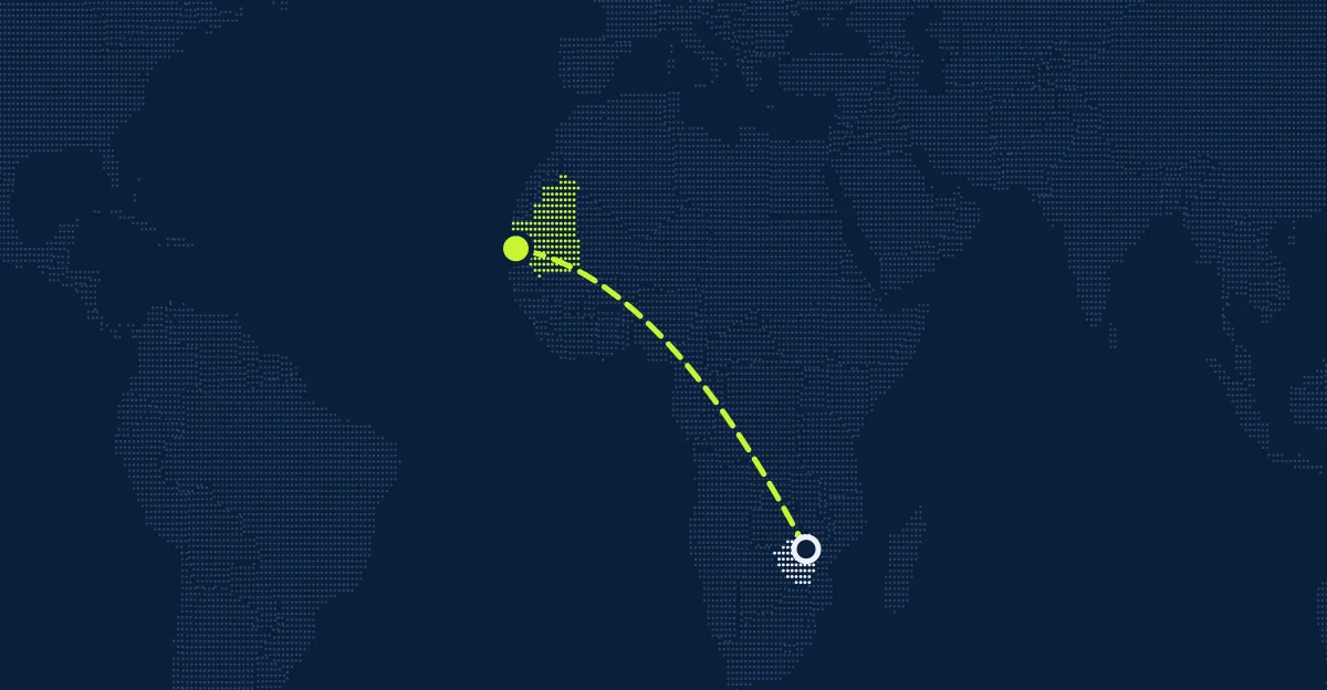 Zimbábue → Mauritânia