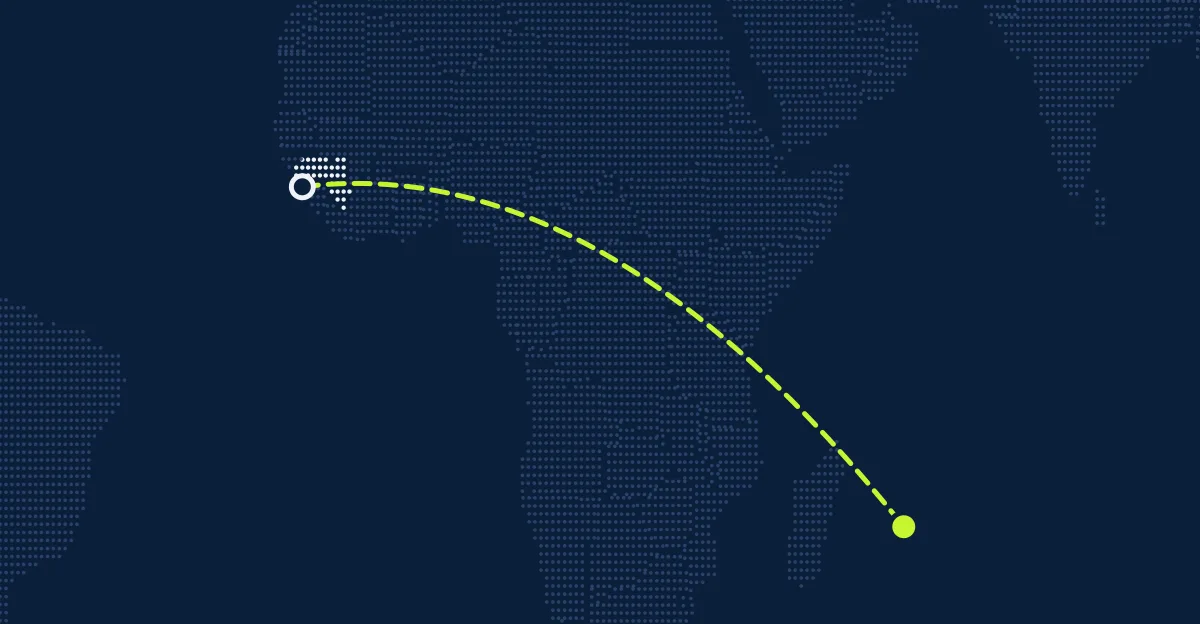 Guinea → Mauritius