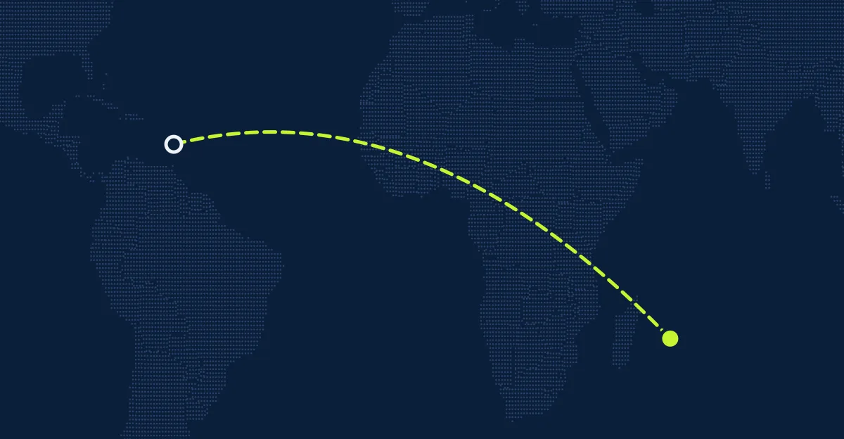 St. Lucia → Mauritius