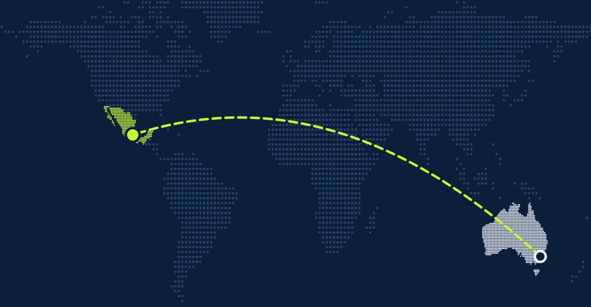 Austrália → México