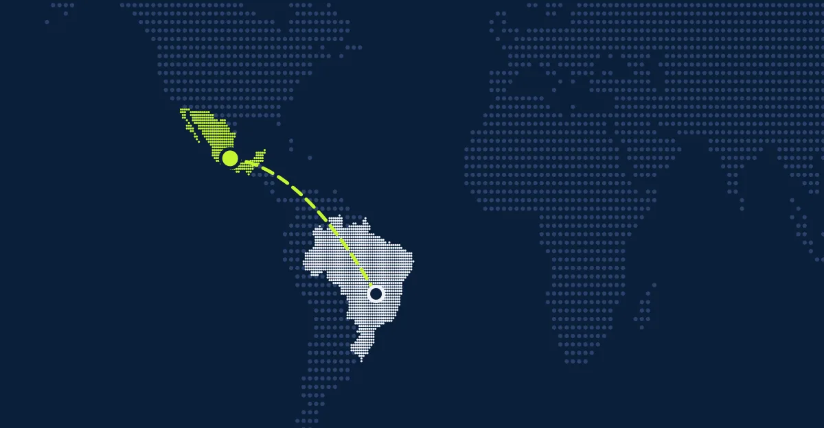 Brasilien → Mexiko