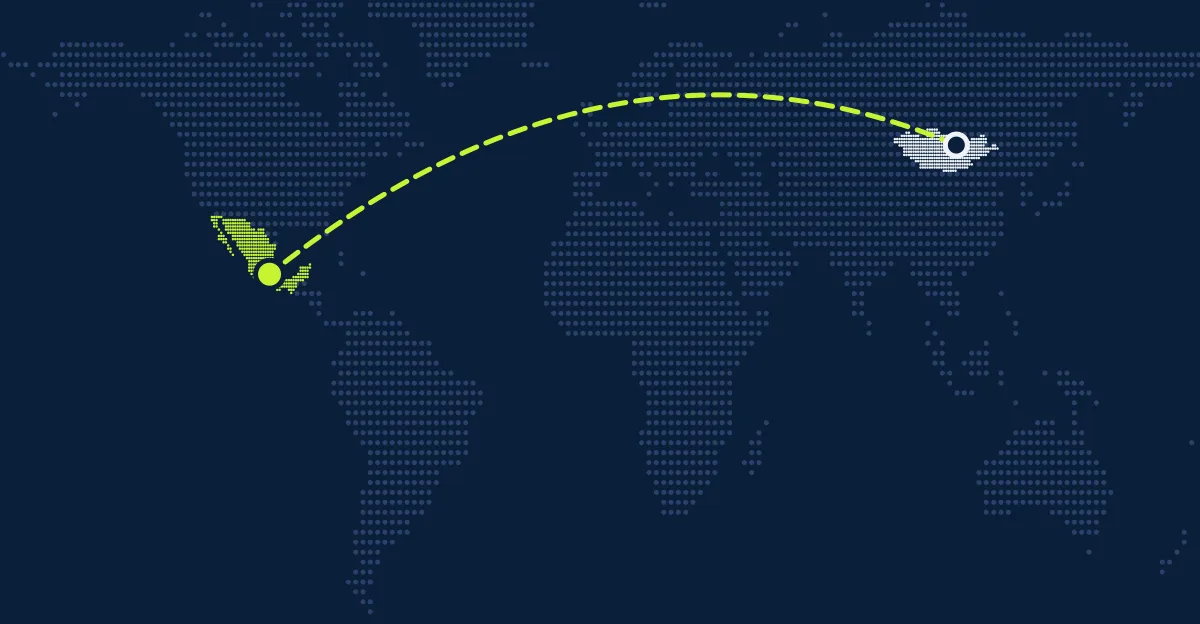 Mông Cổ → Mexico