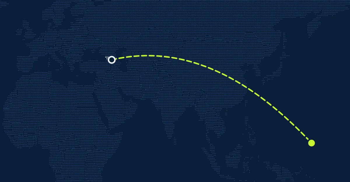 Georgia → Micronesia