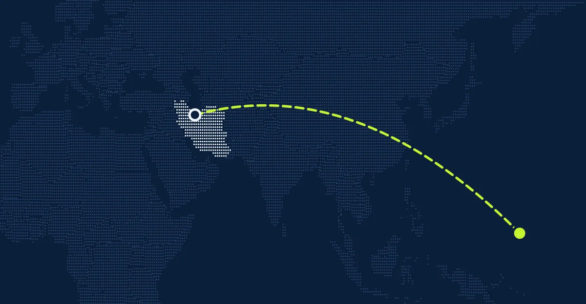 Iran → Mikronesien