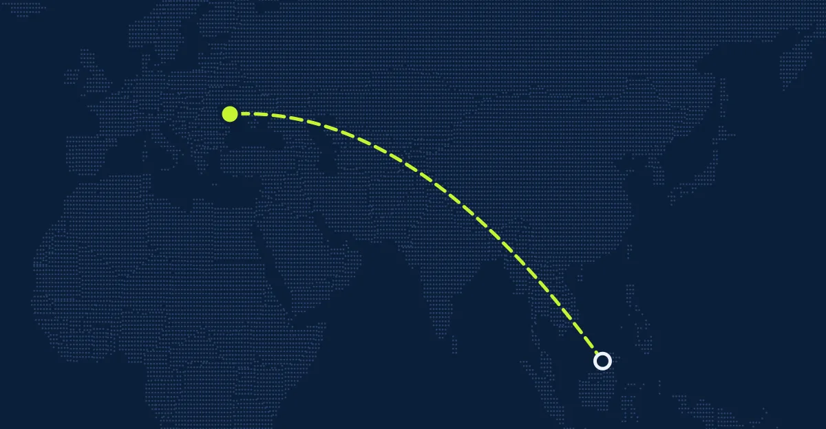 Brunei → Moldávia