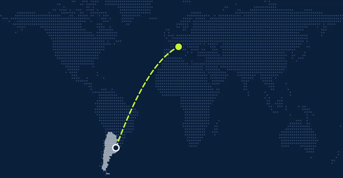 Argentina → Mônaco