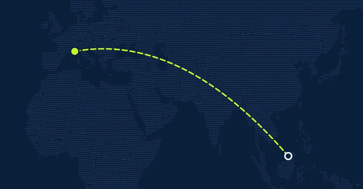 Brunei → Mônaco