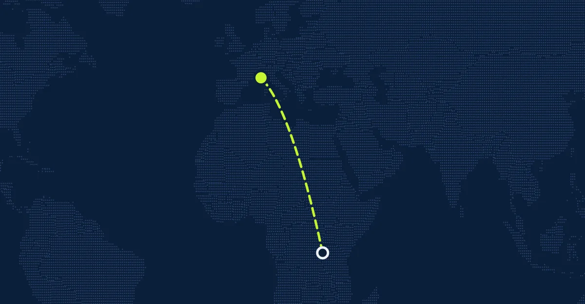 Burundi → Mônaco