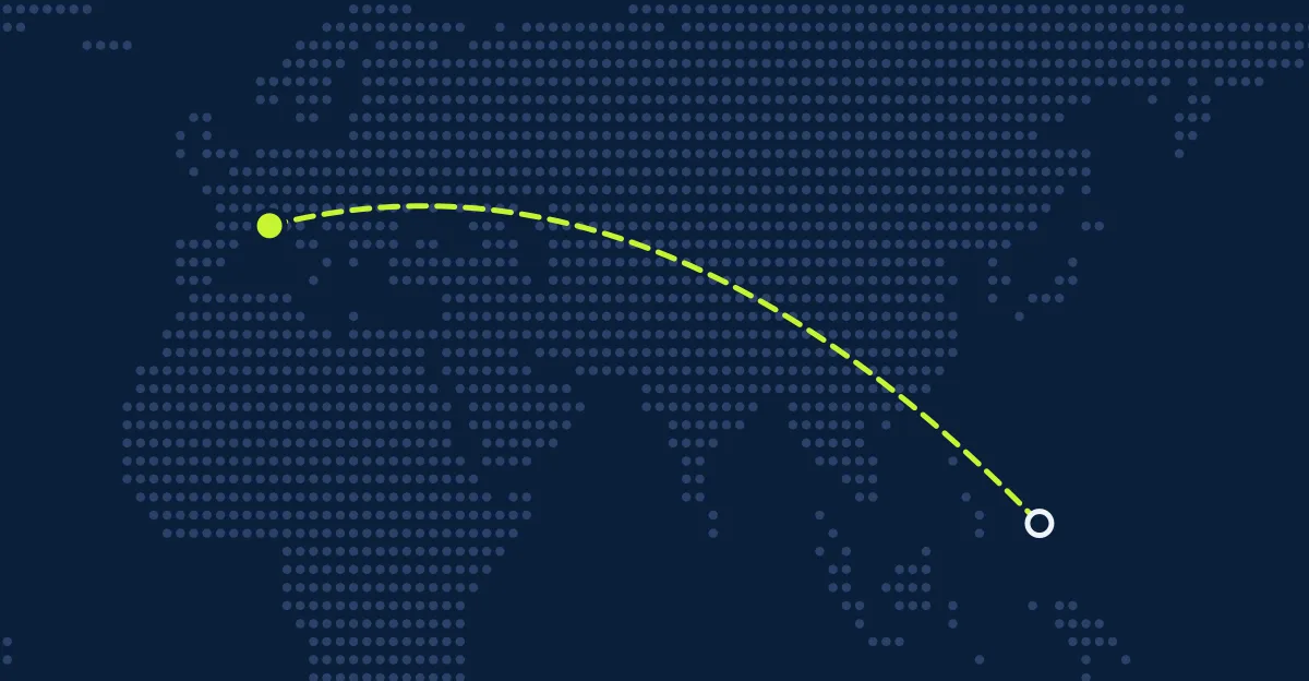 Palau → Monako