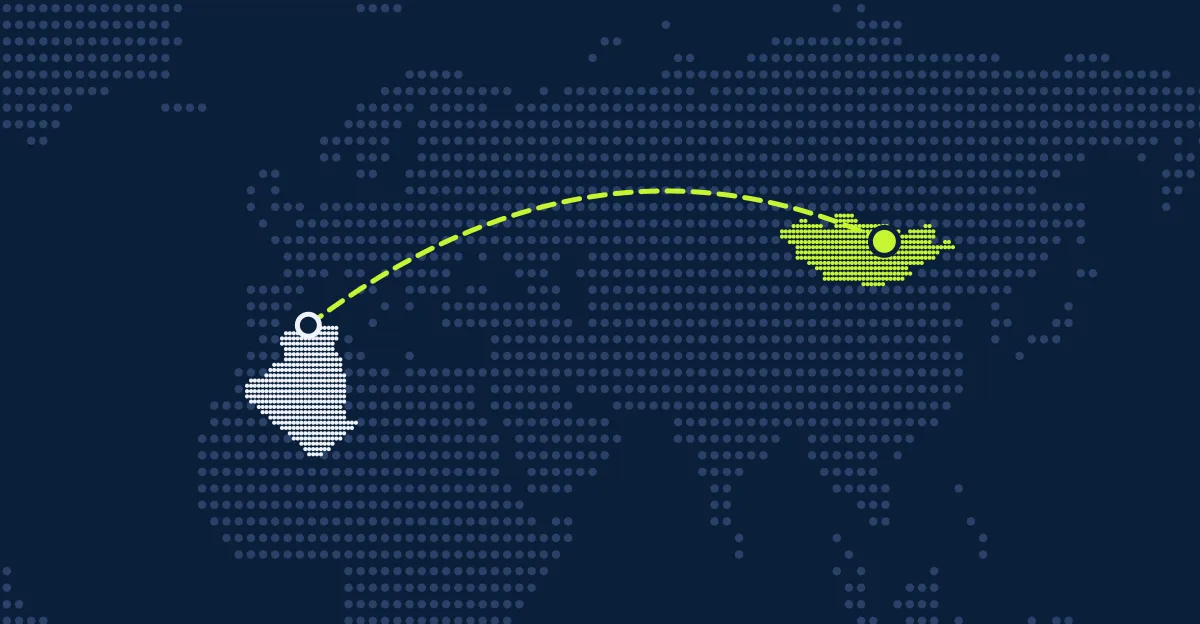 الجزائر → منغوليا