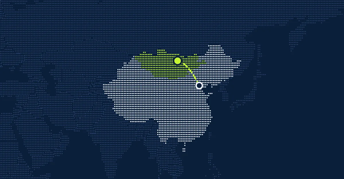 China → Mongólia