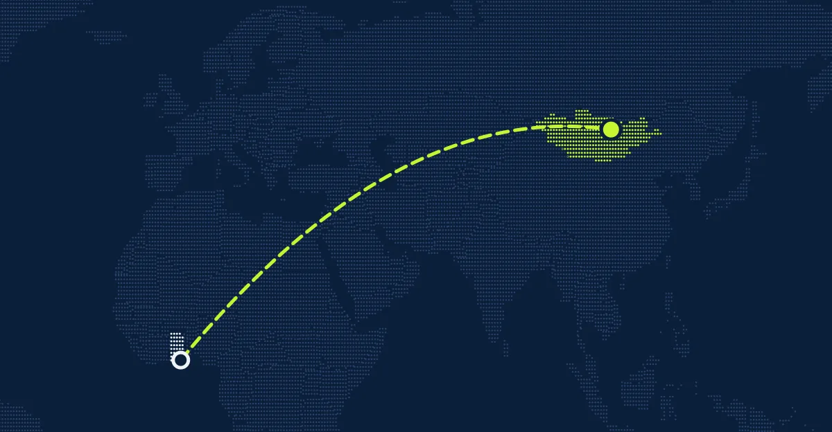 Ghana → Mongolia