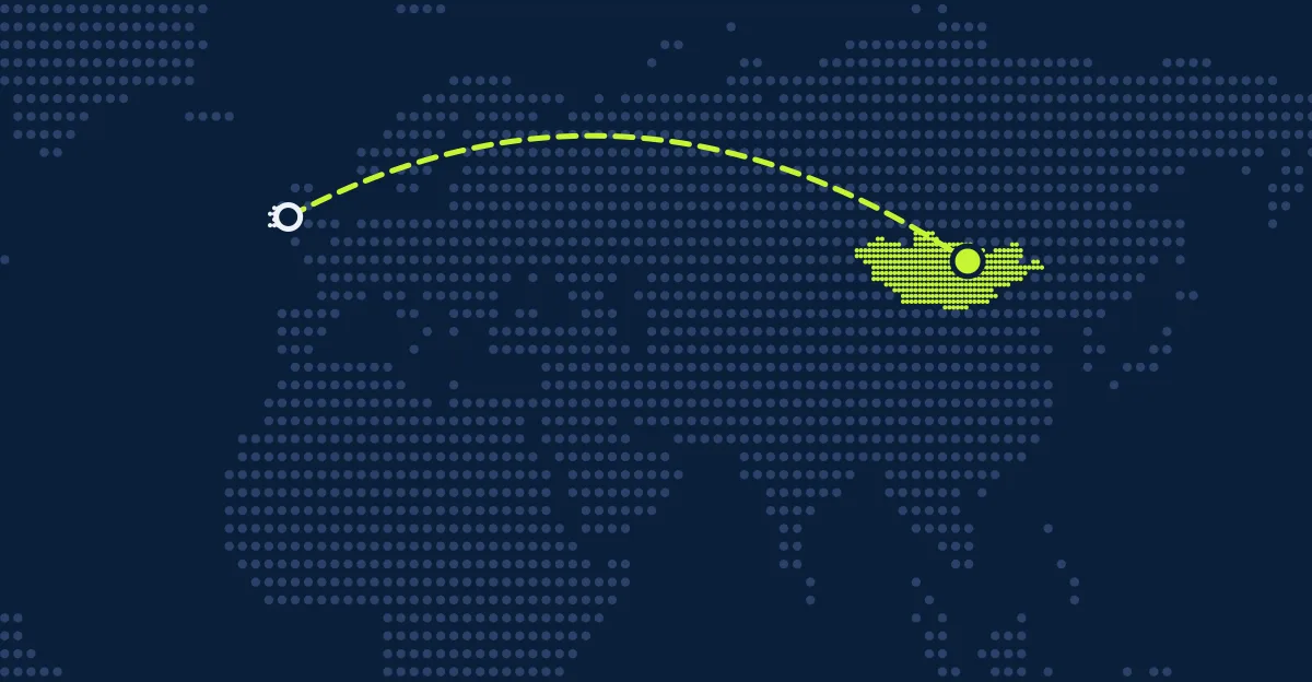 Irlanda → Mongólia