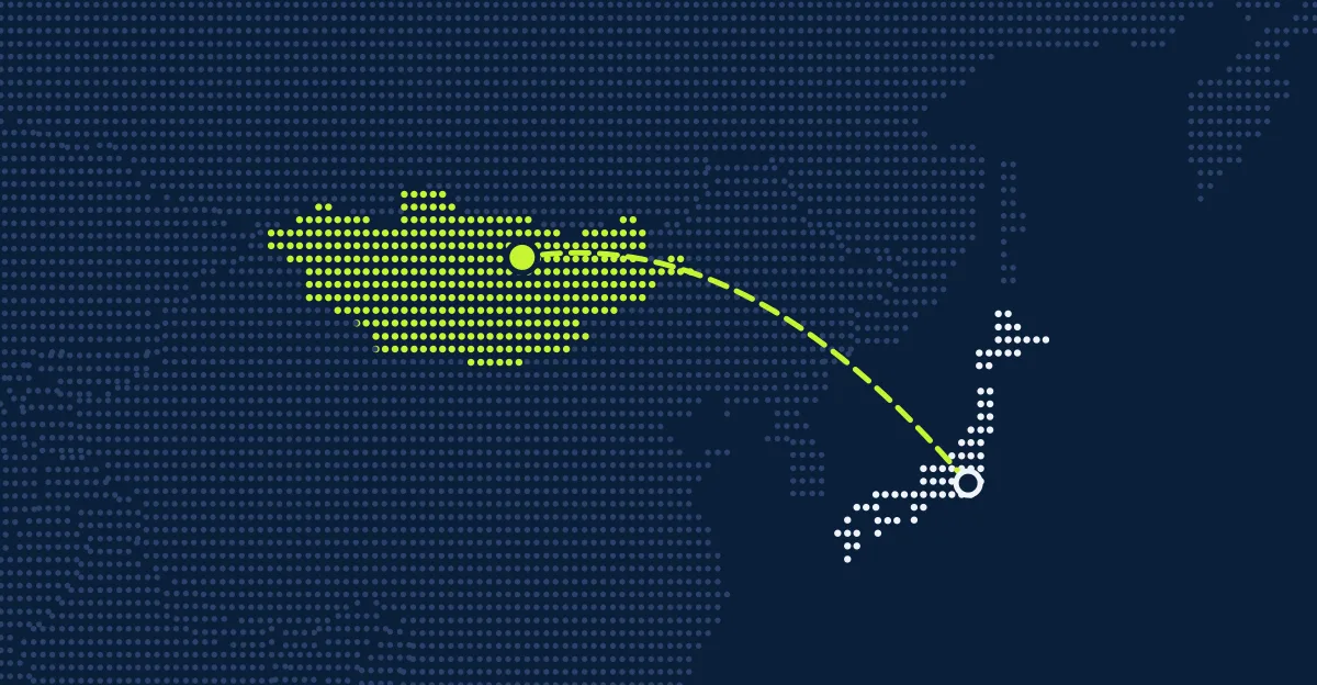 جاپان → منگولیا