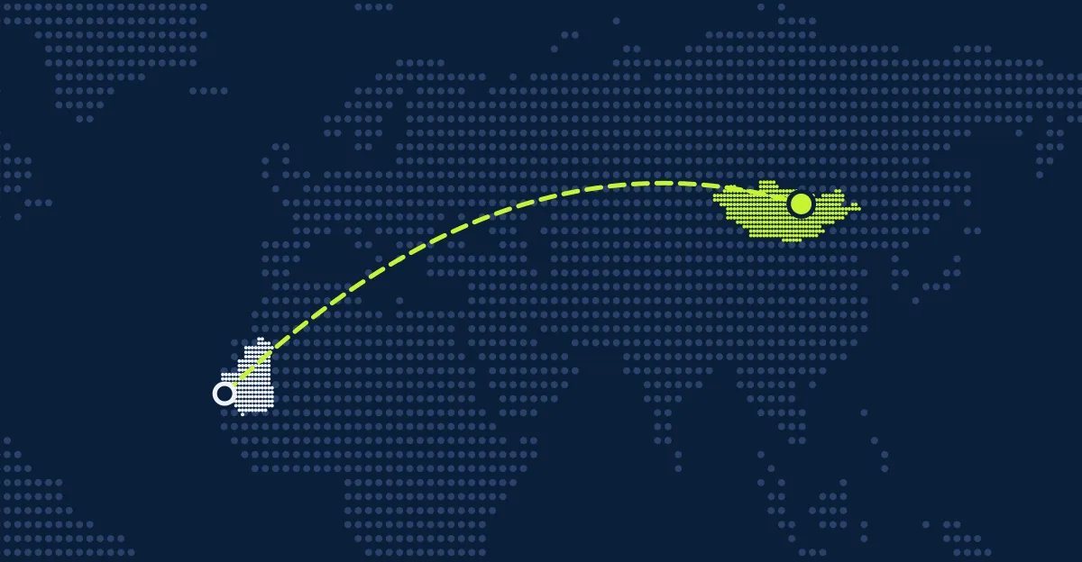 Mauritania → Mongolia