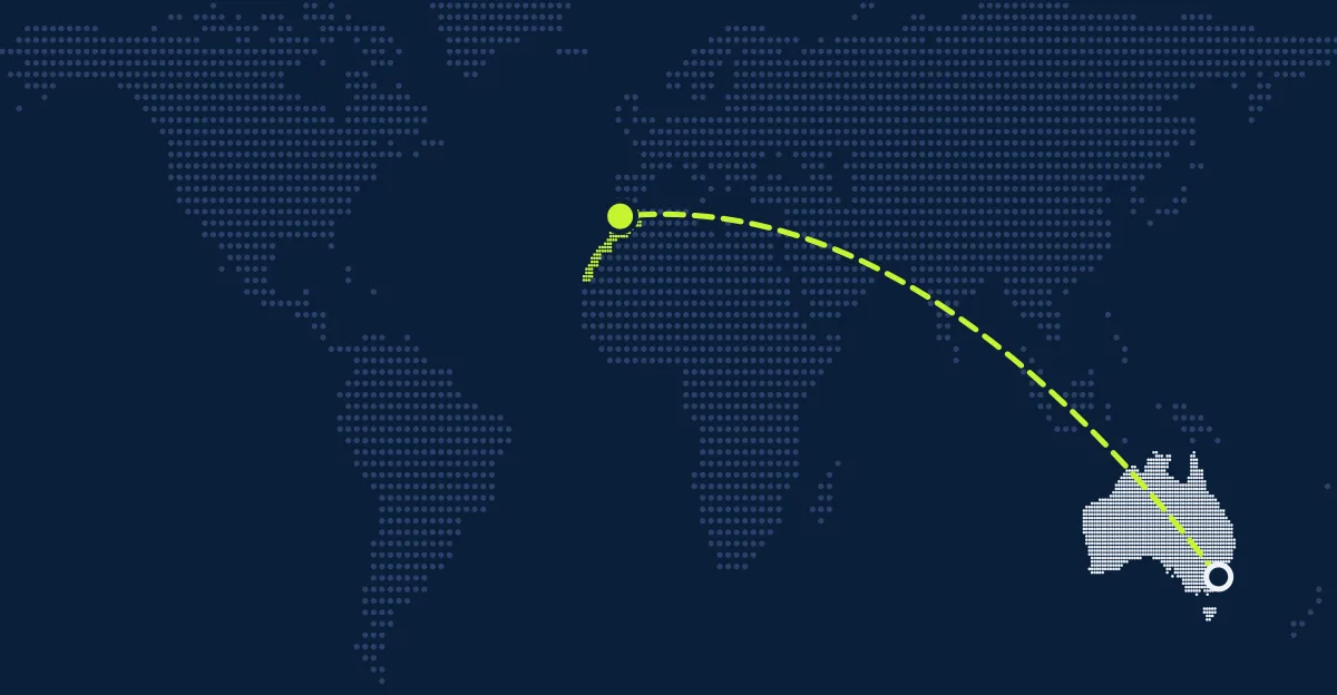 Austrália → Marrocos