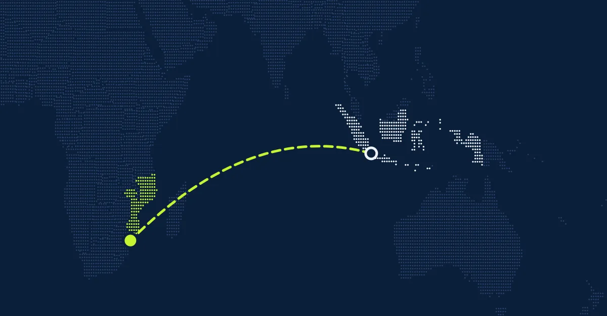 Indonésia → Moçambique