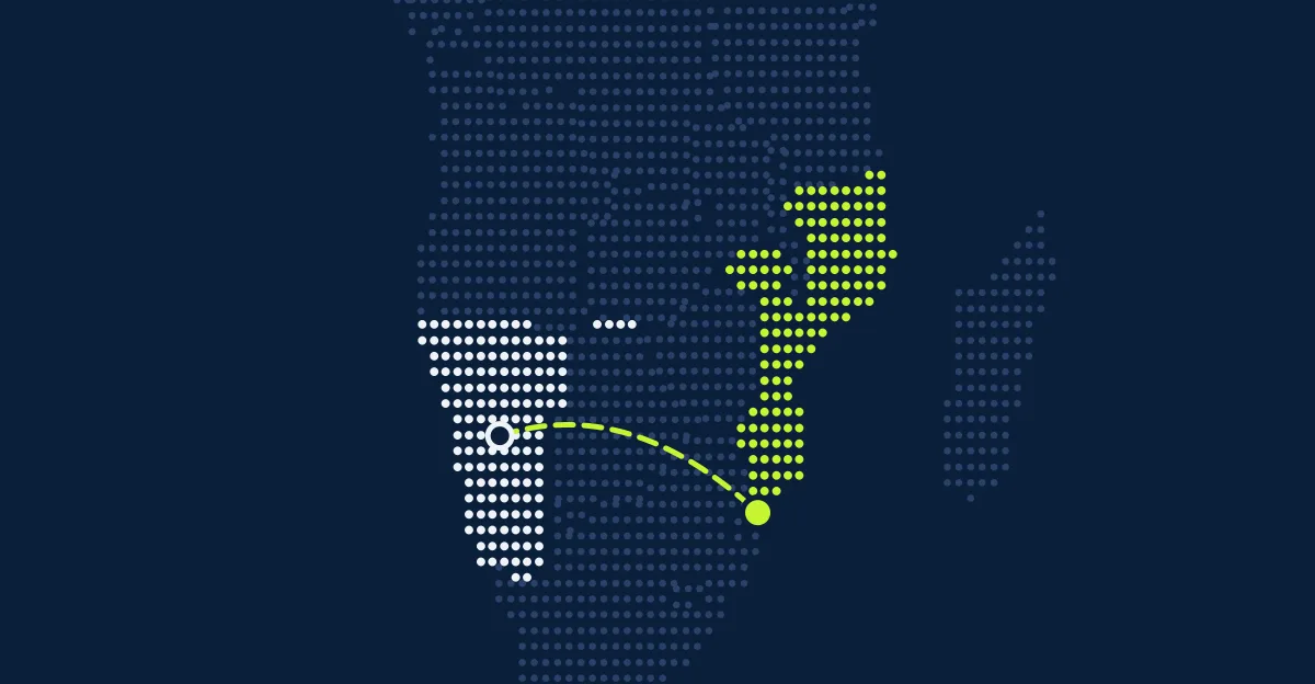 Namibya → Mozambik