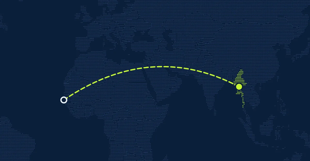 Gambiya → Myanmar (Burma)