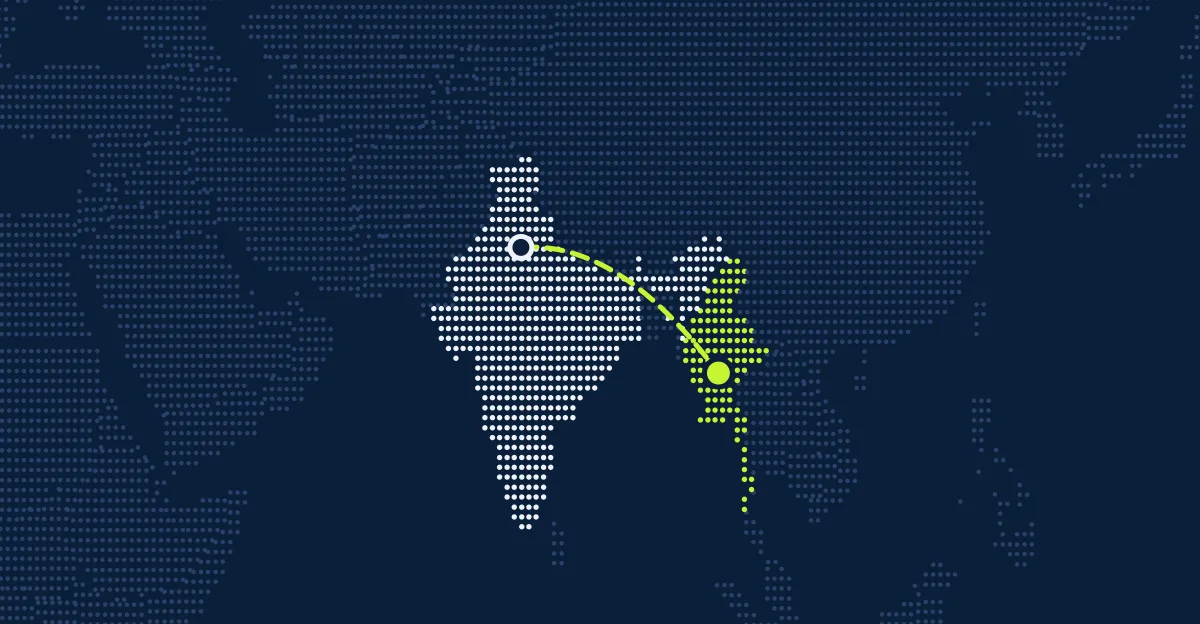Hindistan → Myanmar (Burma)