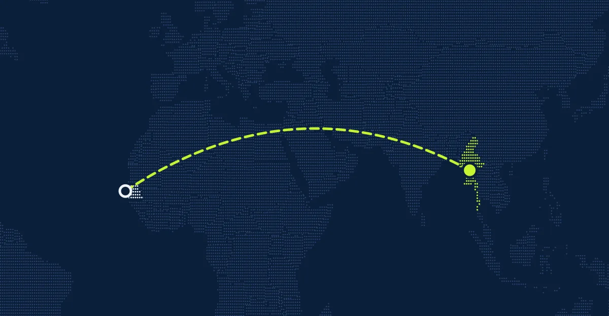 Senegal → Myanmar