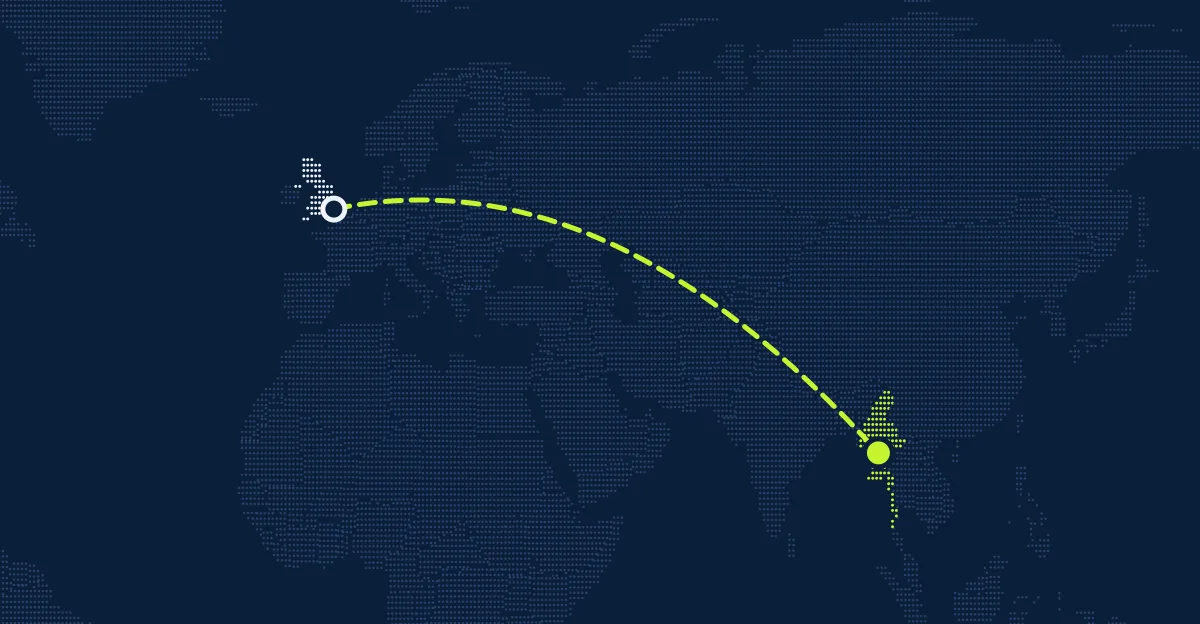 Reino Unido → Myanmar (Birmania)