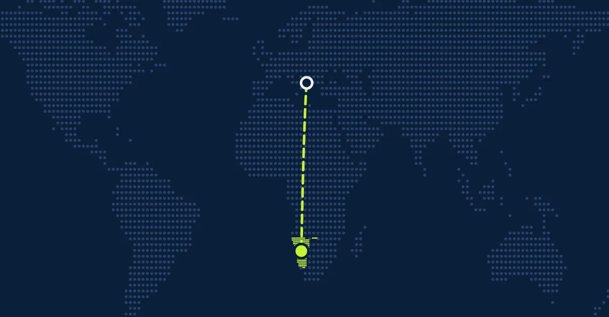 Albania → Namibia