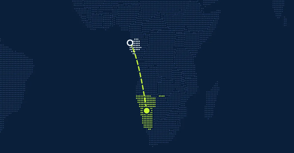 Gabon → Namibia