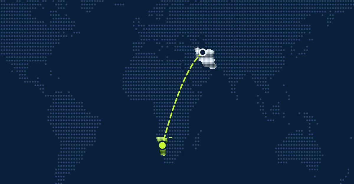 Iran → Namibia