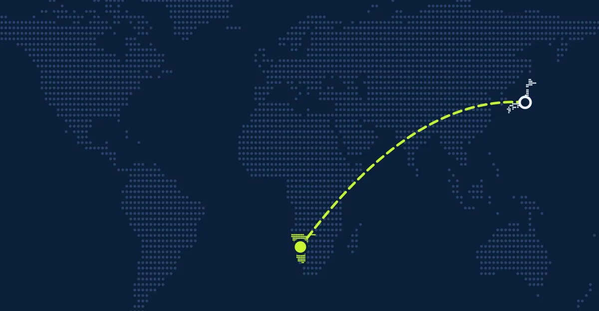 Japan → Namibia