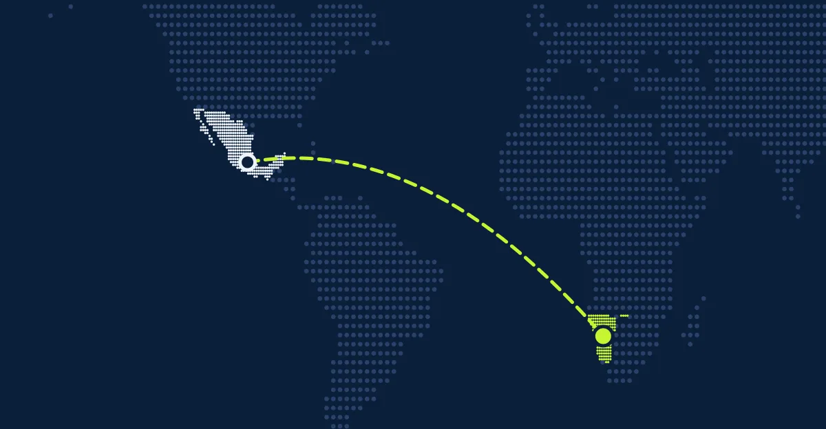 Mexico → Namibia