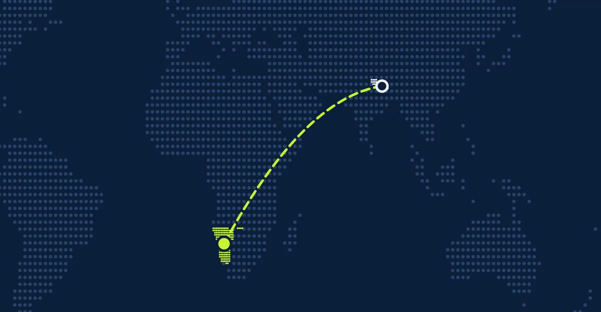 Nepal → Namíbia