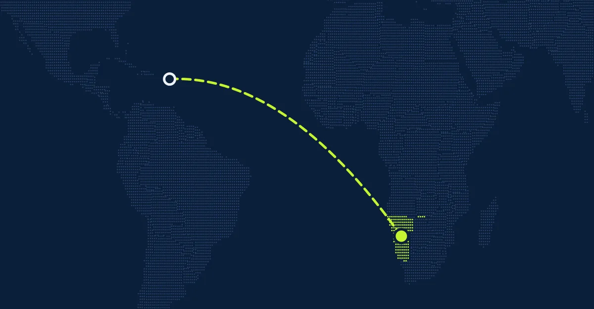 St. Kitts und Nevis → Namibia