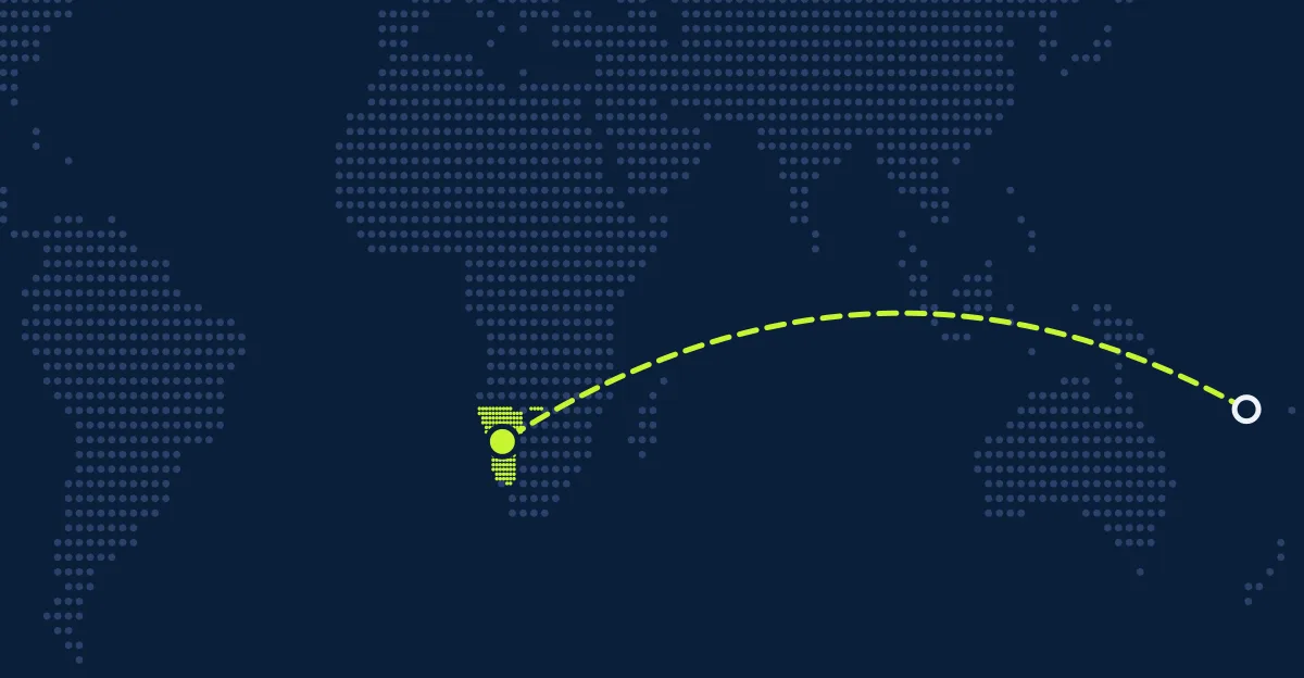 Vanuatu → Namibia
