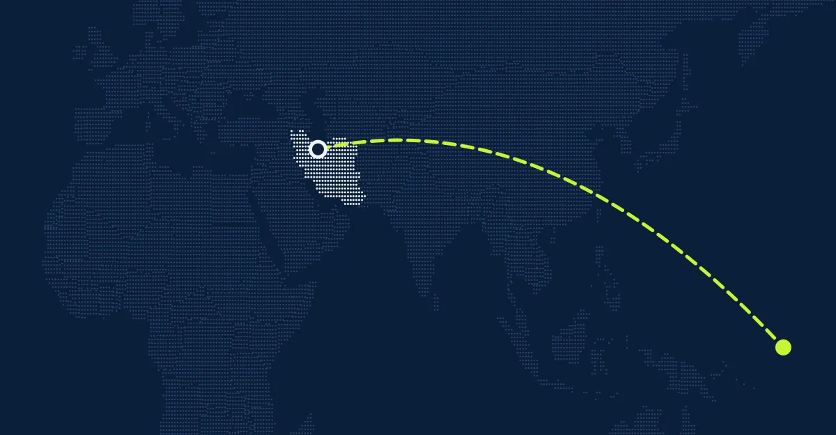 Irã → Nauru