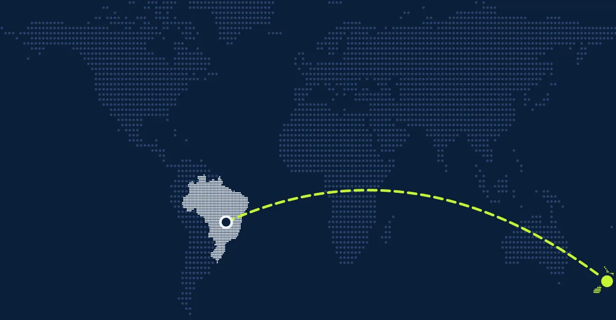 Brasil → Nova Zelândia