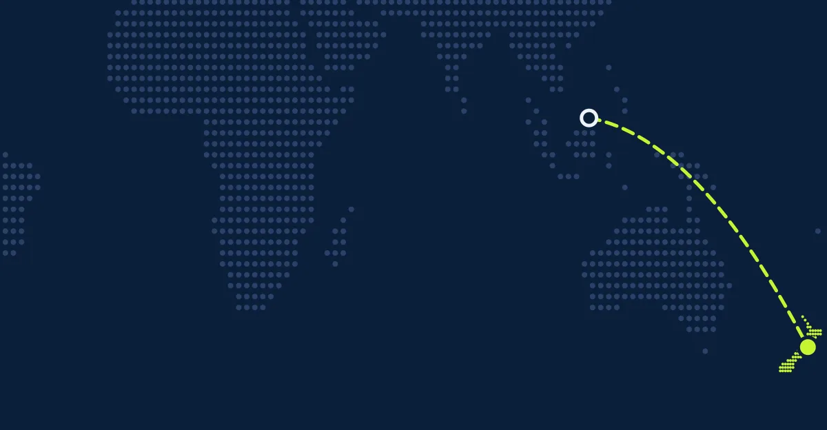 Brunei → Nova Zelândia