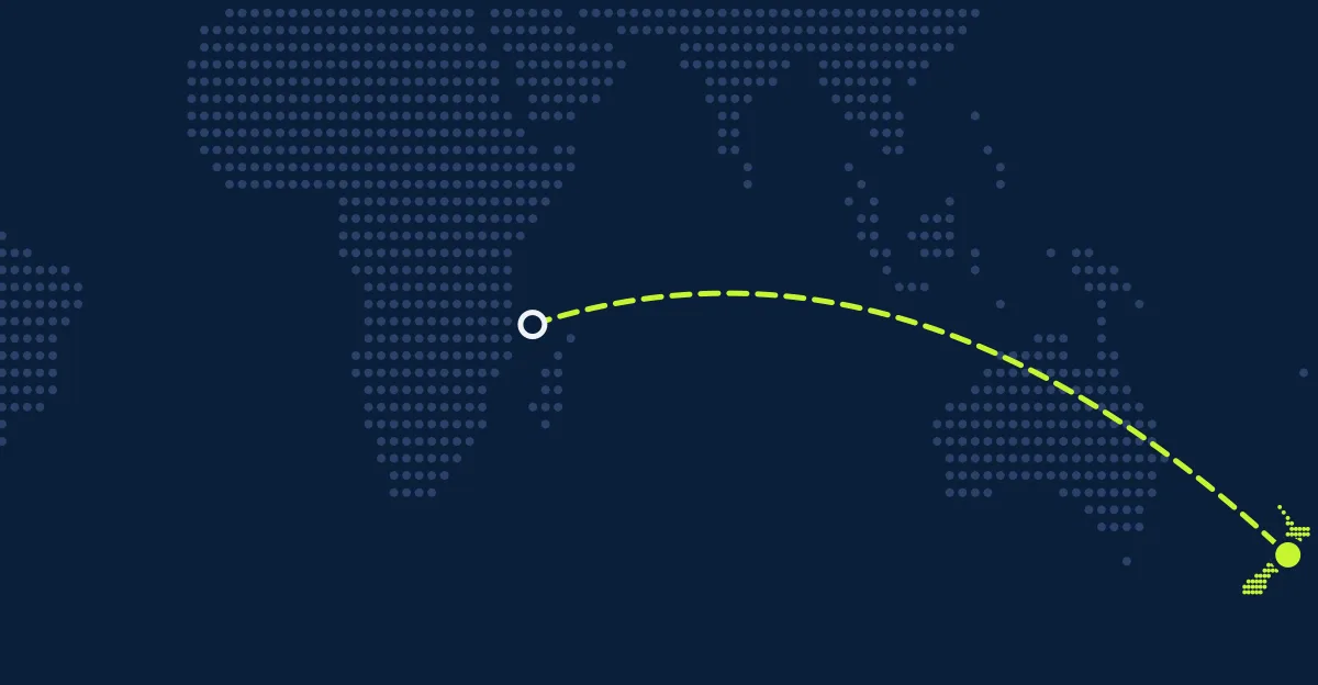 Comores → Nova Zelândia