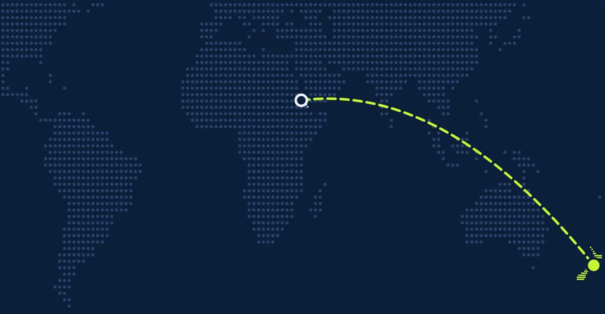 Eritreia → Nova Zelândia
