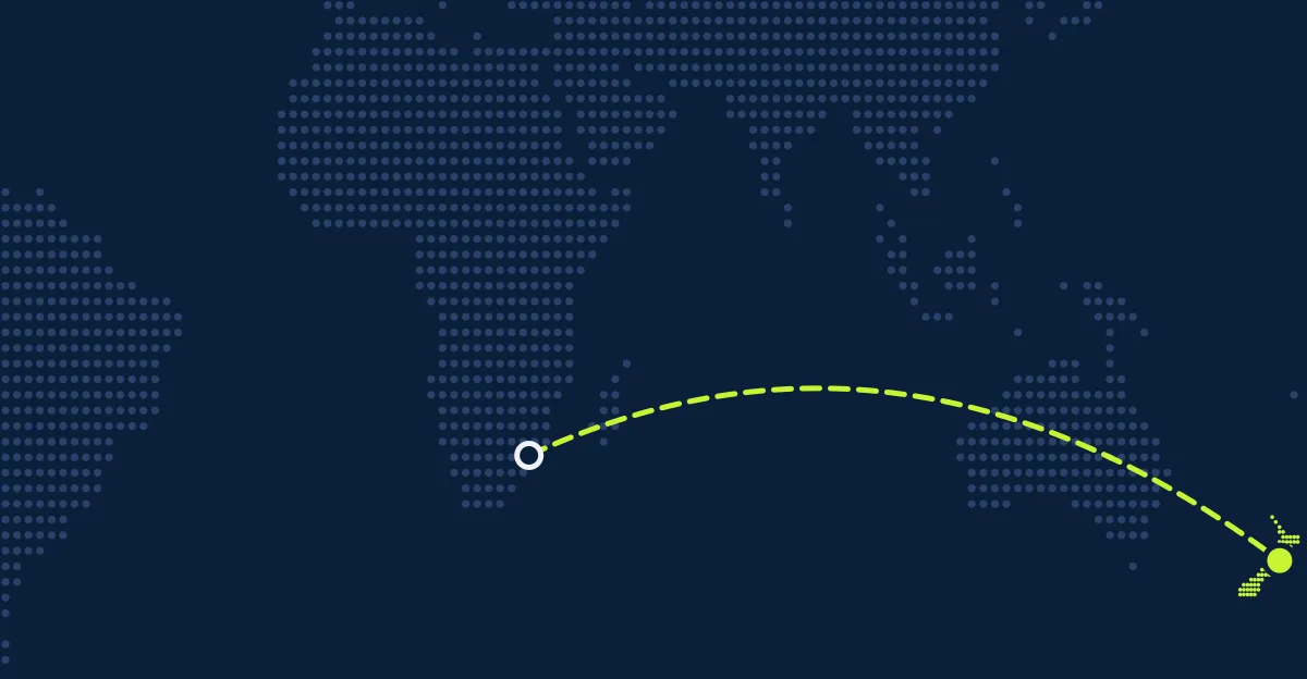 Essuatíni → Nova Zelândia