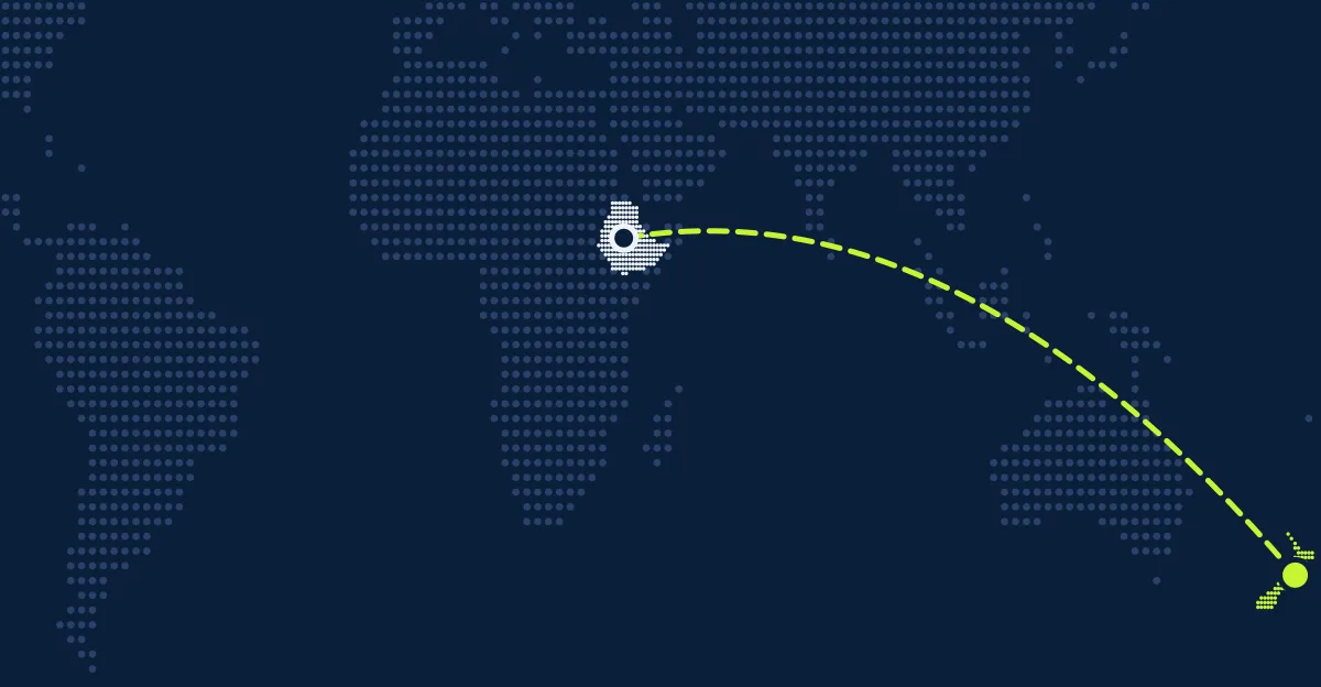 Etiópia → Nova Zelândia