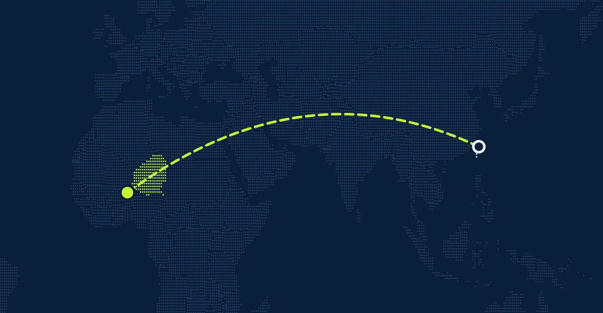 台湾 → ニジェール